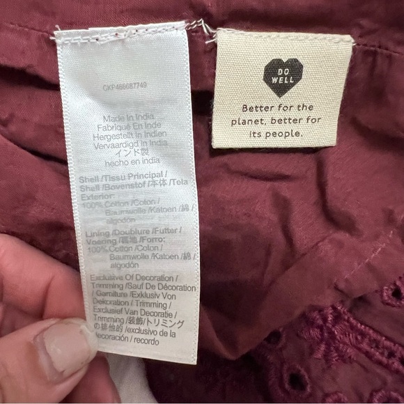 Madewell Lucie Embroidered Cotton Midi Dress - Picture 9 of 15